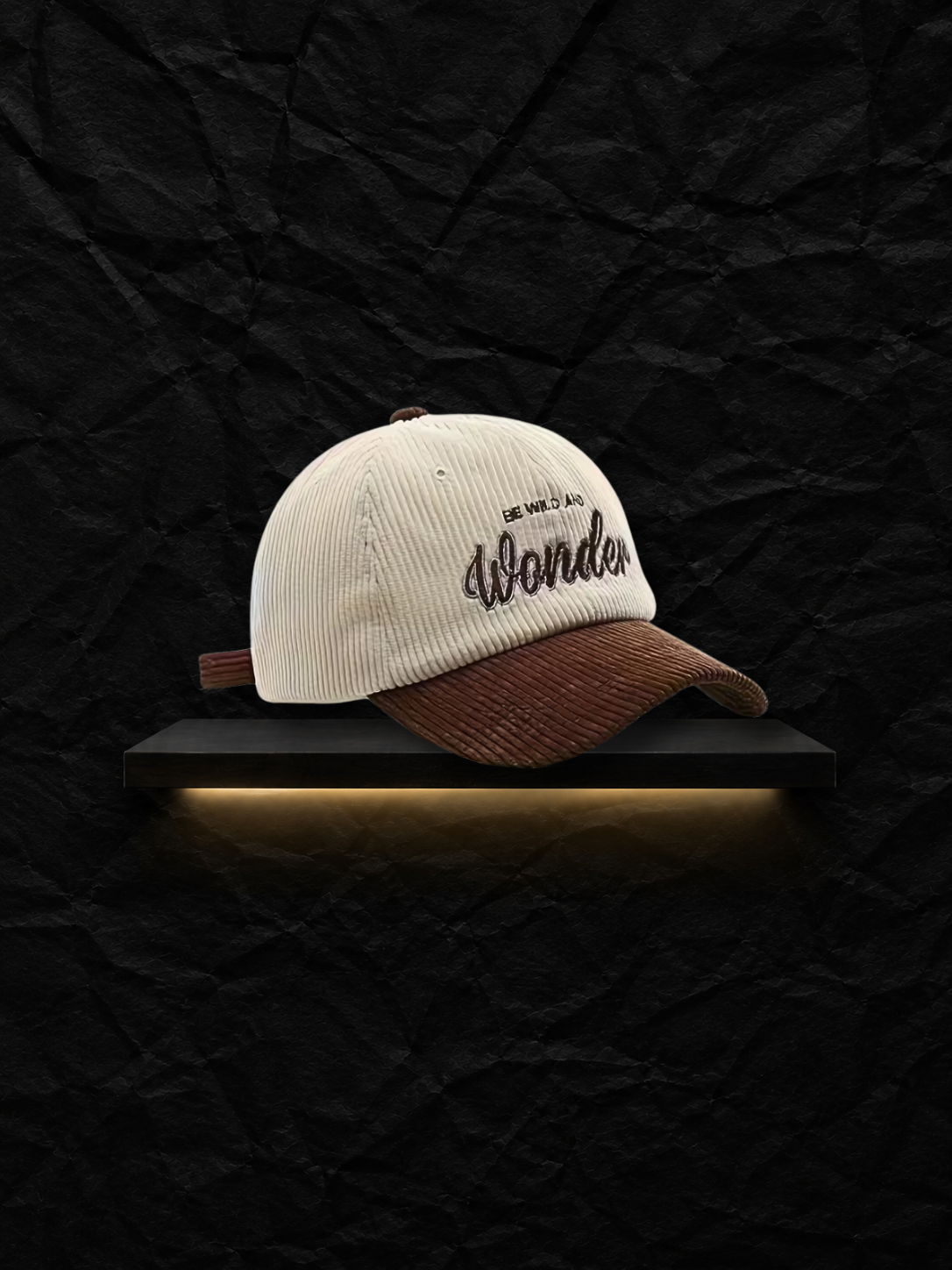 Visera en pana Wonder